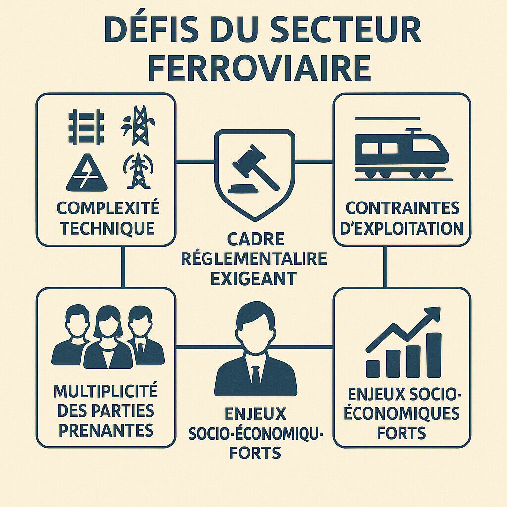 enjeux Assistance à Maîtrise d'Ouvrage ferroviaire
