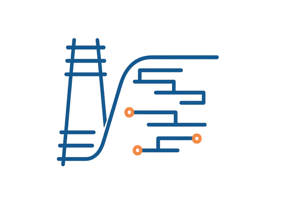 Icône représentant le service de management de projet ferroviaire de Qarat Consulting